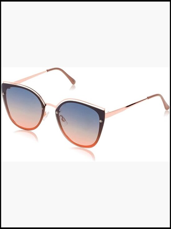 Cat Eye Sunglasses 100% UV Protection Metal Frame Lightweight